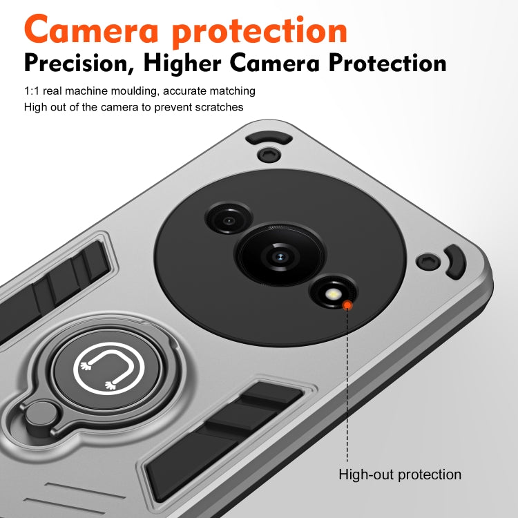 For Xiaomi Redmi A3 Ring Holder Phone Case