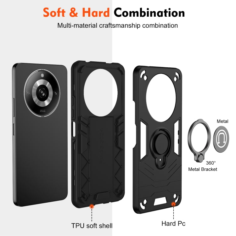 For Realme 11 Pro / 11 Pro+ Ring Holder Phone Case