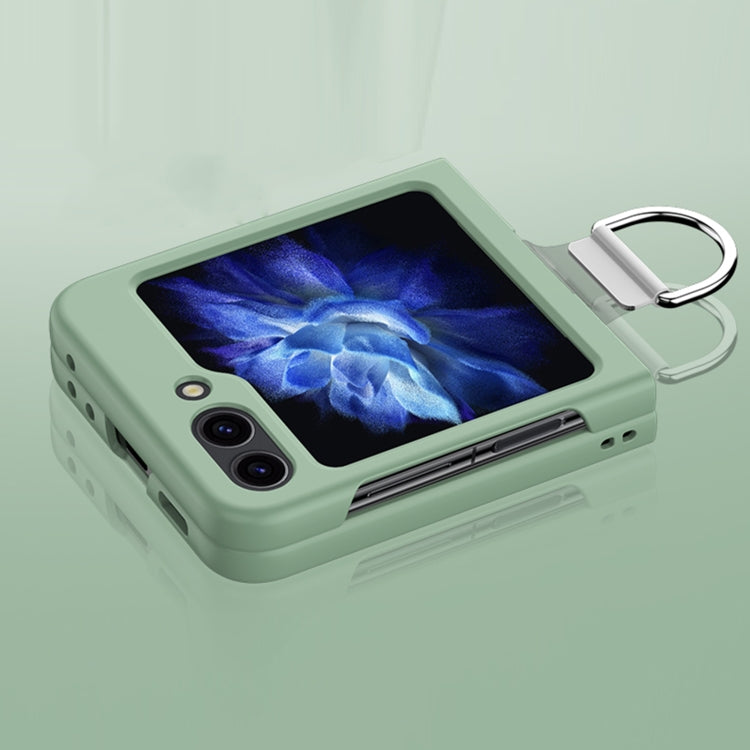For Samsung Galaxy Z Flip7 FE / Flip6 Skin Feel PC Foldable Phone Case with Ring