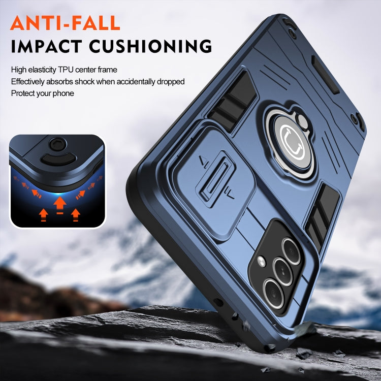 For Samsung Galaxy A55 Camshield Ring Holder Phone Case