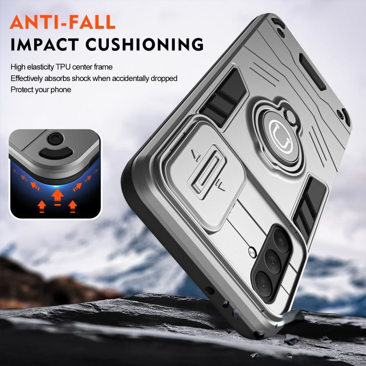For Samsung Galaxy M54 Camshield Ring Holder Phone Case