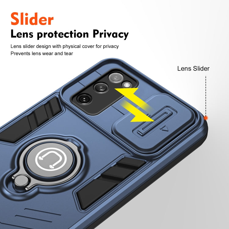 For Samsung Galaxy S20 FE Camshield Ring Holder Phone Case