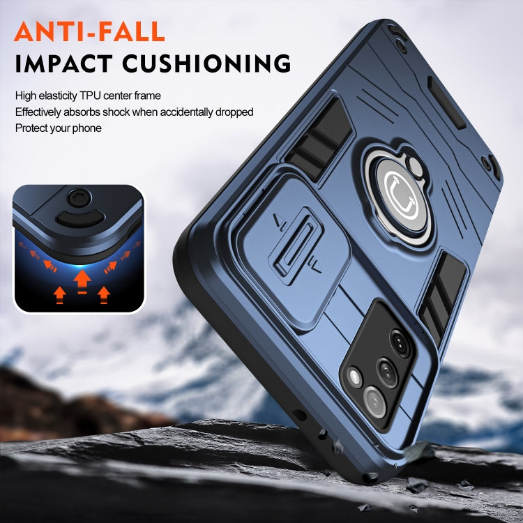 For Samsung Galaxy S20 FE Camshield Ring Holder Phone Case