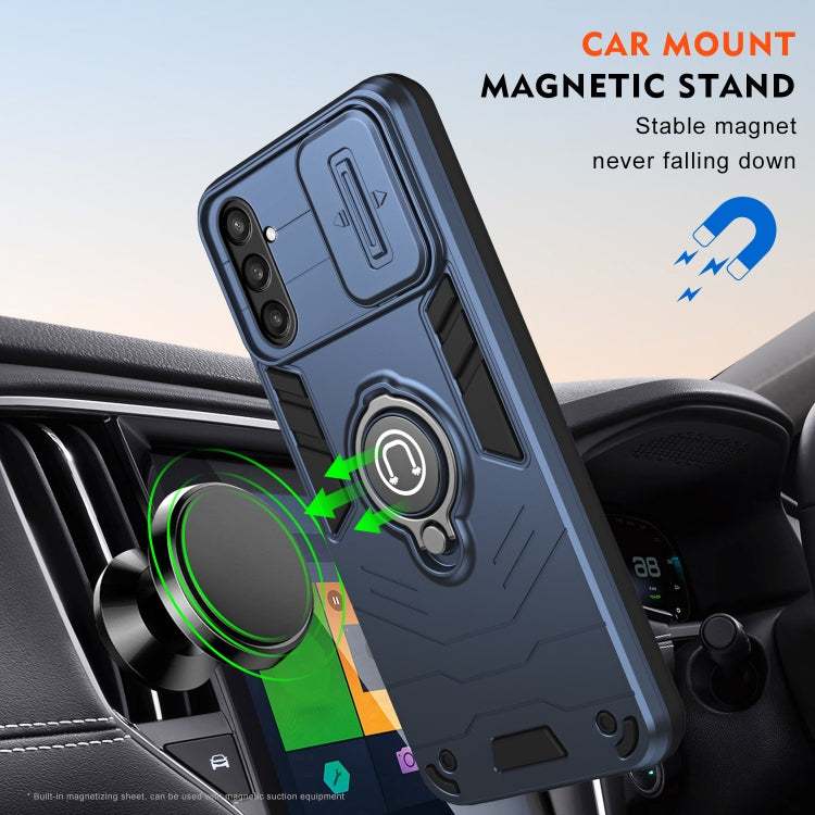 For Samsung Galaxy S23 FE Camshield Ring Holder Phone Case