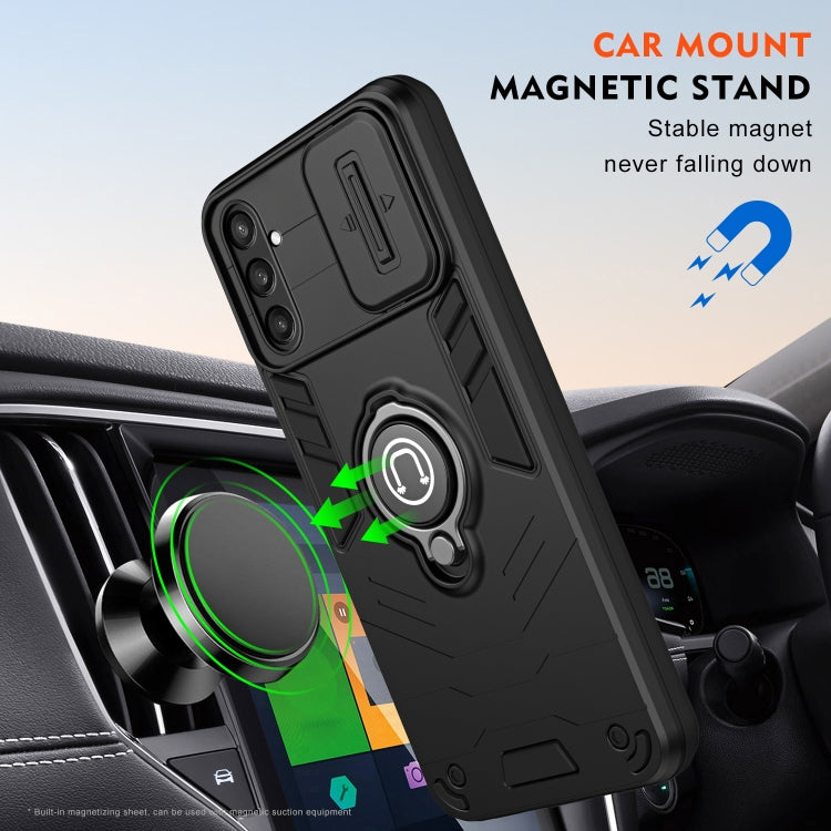 For Samsung Galaxy S23 FE Camshield Ring Holder Phone Case
