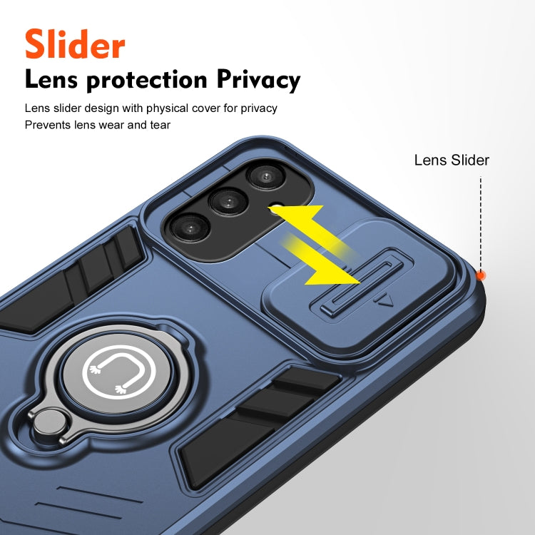 For Samsung Galaxy S24 5G Camshield Ring Holder Phone Case