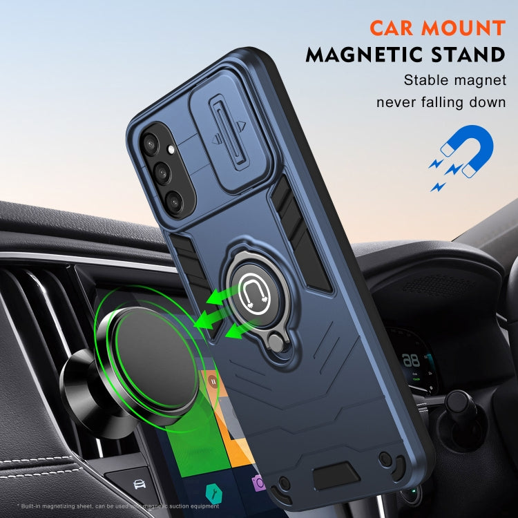 For Samsung Galaxy S24 5G Camshield Ring Holder Phone Case