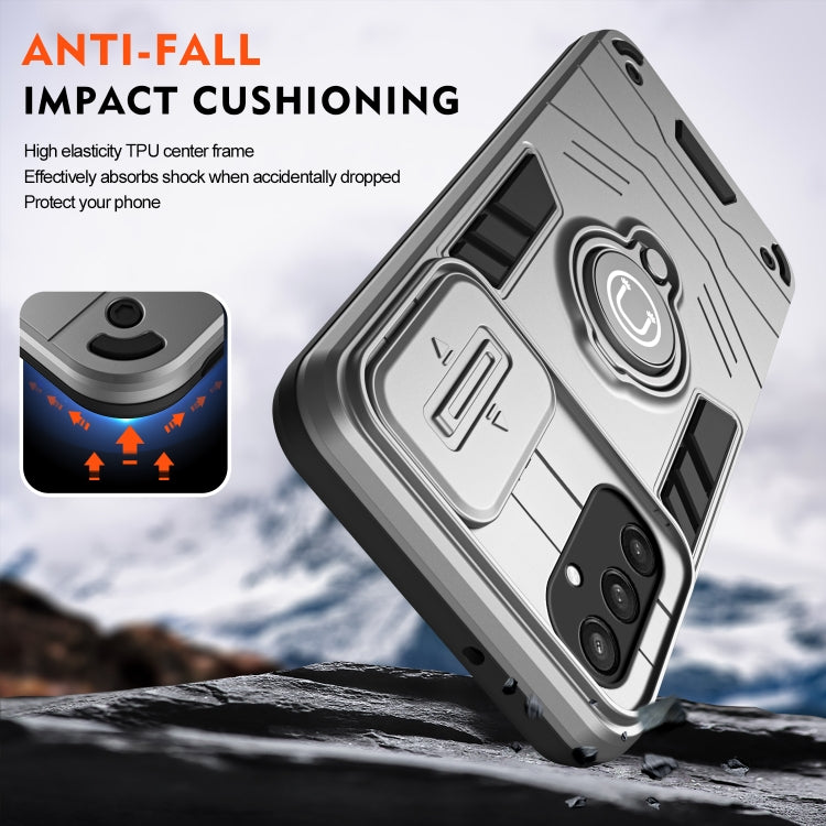 For Samsung Galaxy S24 5G Camshield Ring Holder Phone Case