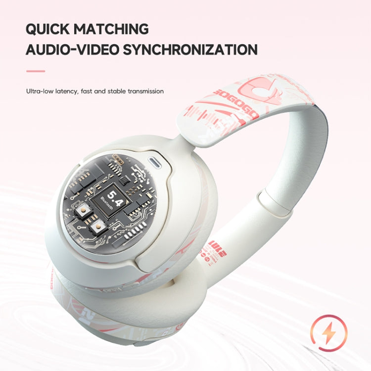 GT1 Head Mounted Gaming Noise Reduction Bluetooth Earphone