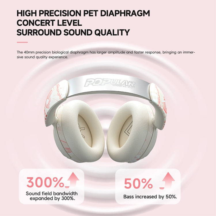 GT1 Head Mounted Gaming Noise Reduction Bluetooth Earphone