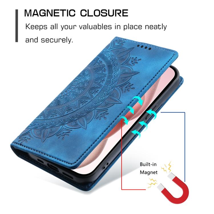 For Honor 400 Lite Global Totem Embossed Magnetic Leather Phone Case