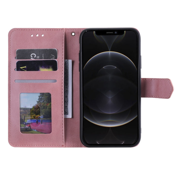For Motorola Edge 50 Pro Nail Skin Feel Stitching Calf Texture Leather Phone Case