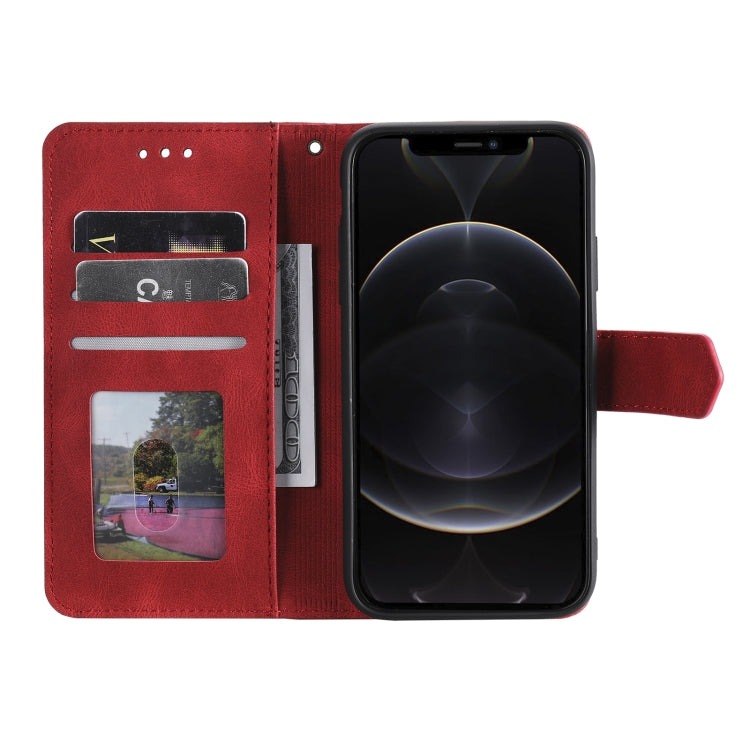 For Motorola Edge 50 Pro Nail Skin Feel Stitching Calf Texture Leather Phone Case