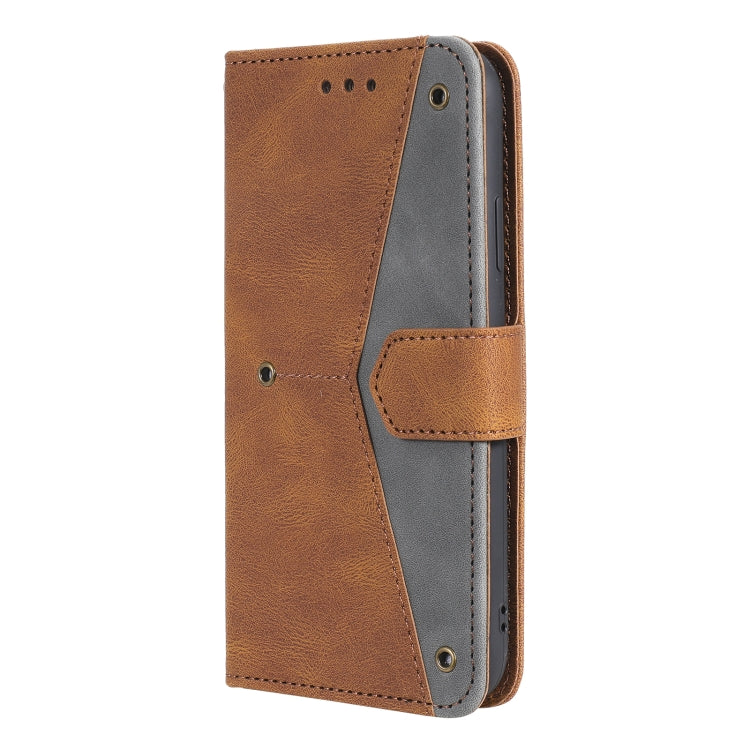 For Motorola Edge 50 Pro Nail Skin Feel Stitching Calf Texture Leather Phone Case