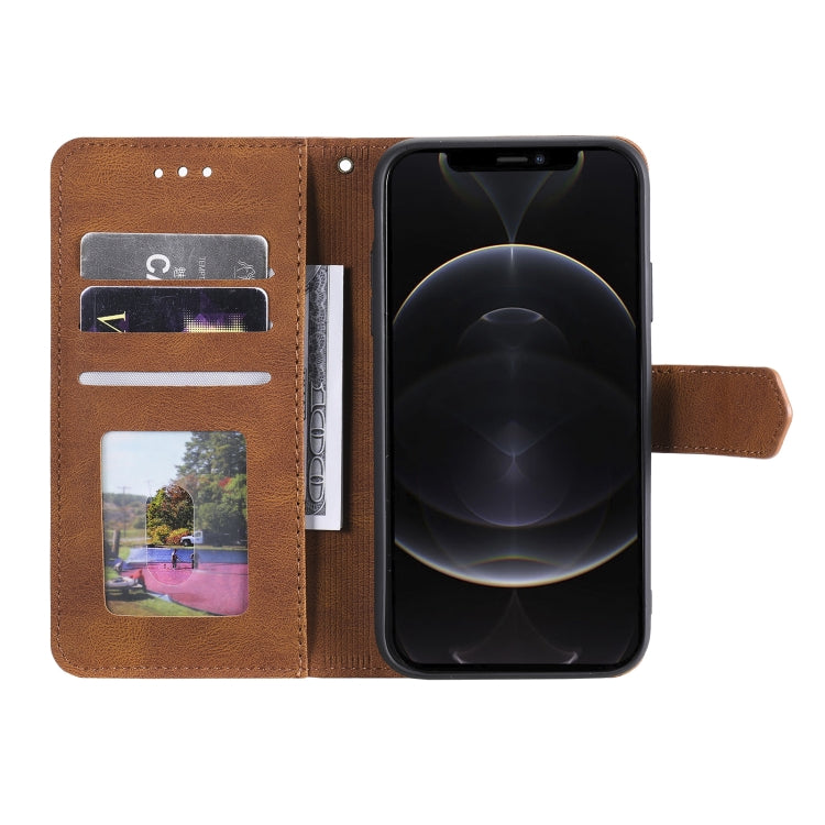For Motorola Edge 50 Pro Nail Skin Feel Stitching Calf Texture Leather Phone Case