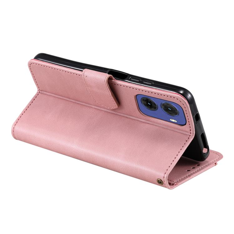 For Motorola Moto G05 Nail Skin Feel Stitching Calf Texture Leather Phone Case