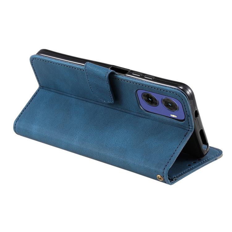 For Motorola Moto G05 Nail Skin Feel Stitching Calf Texture Leather Phone Case