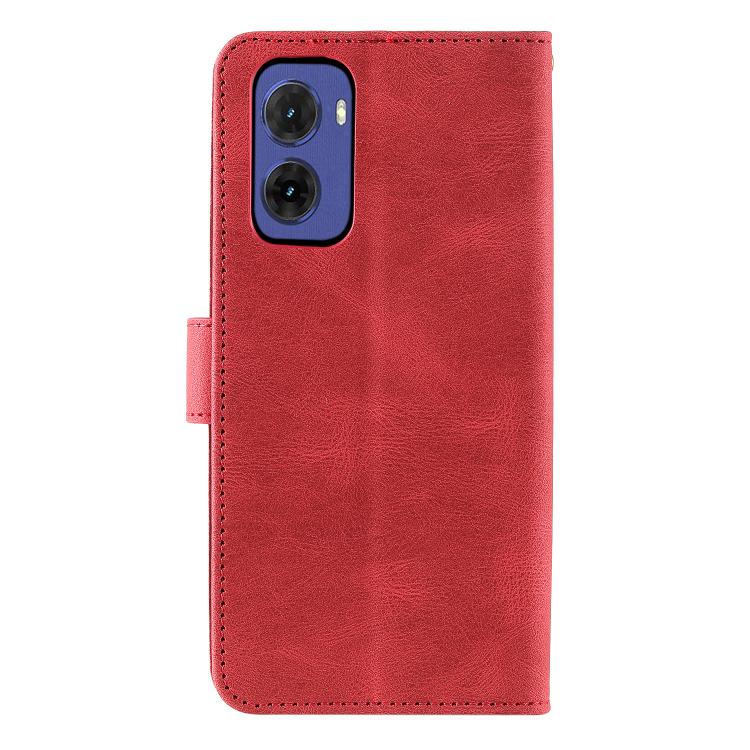 For Motorola Moto G05 Nail Skin Feel Stitching Calf Texture Leather Phone Case