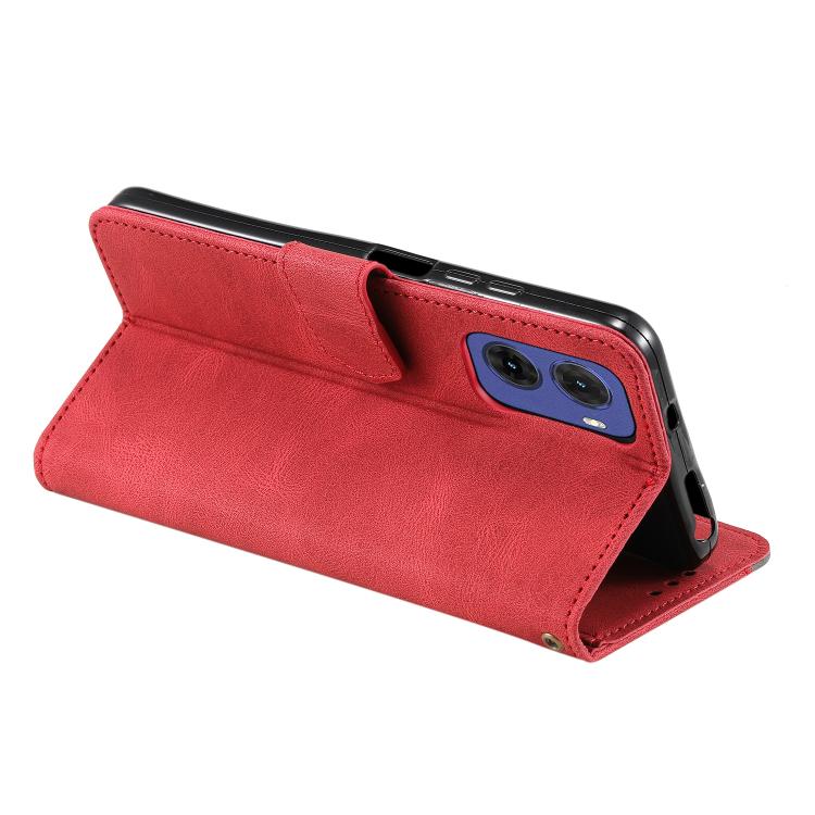 For Motorola Moto G05 Nail Skin Feel Stitching Calf Texture Leather Phone Case