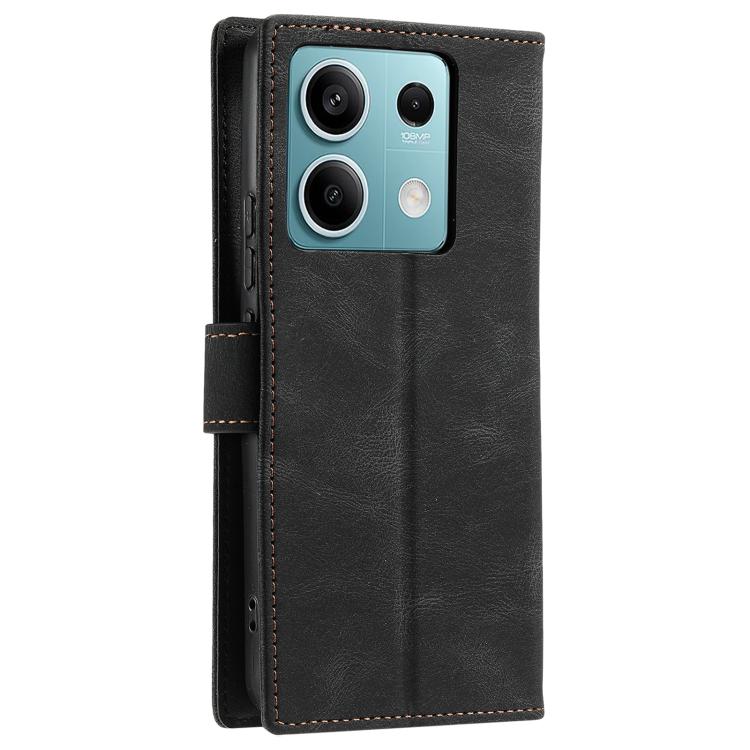 For Motorola Edge 60 Fusion Nail Skin Feel Stitching Calf Texture Leather Phone Case