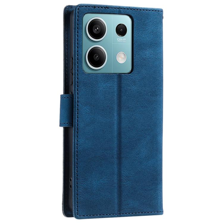 For Motorola Edge 60 Fusion Nail Skin Feel Stitching Calf Texture Leather Phone Case