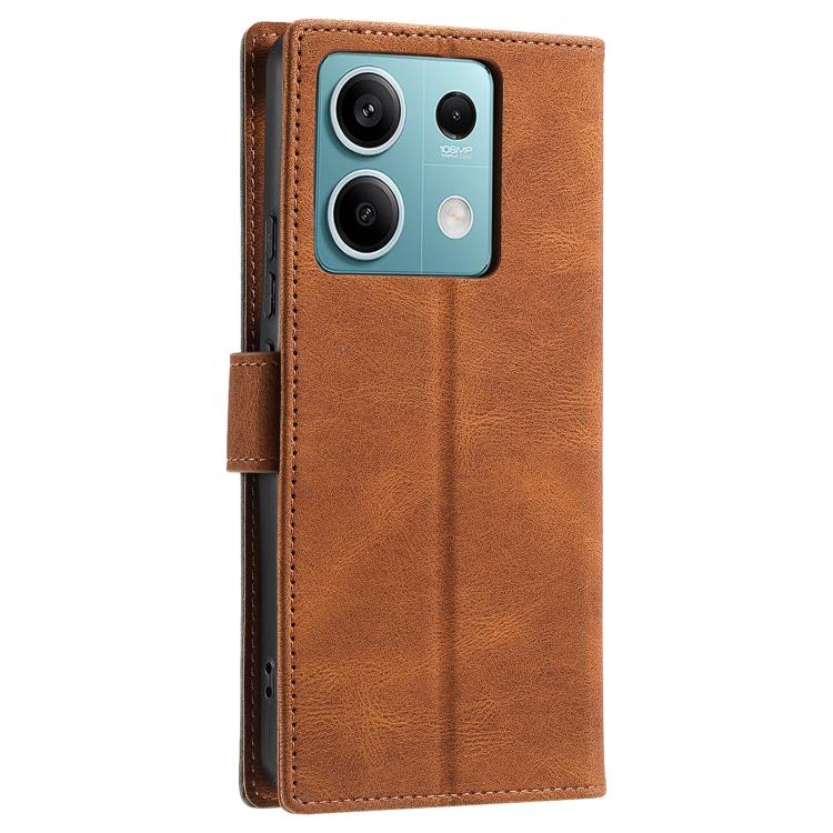 For Motorola Edge 60 Fusion Nail Skin Feel Stitching Calf Texture Leather Phone Case