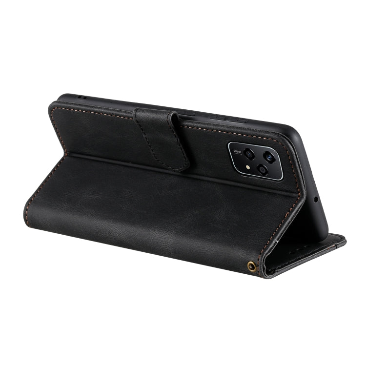 For Honor 200 Lite Global Nail Skin Feel Stitching Calf Texture Leather Phone Case