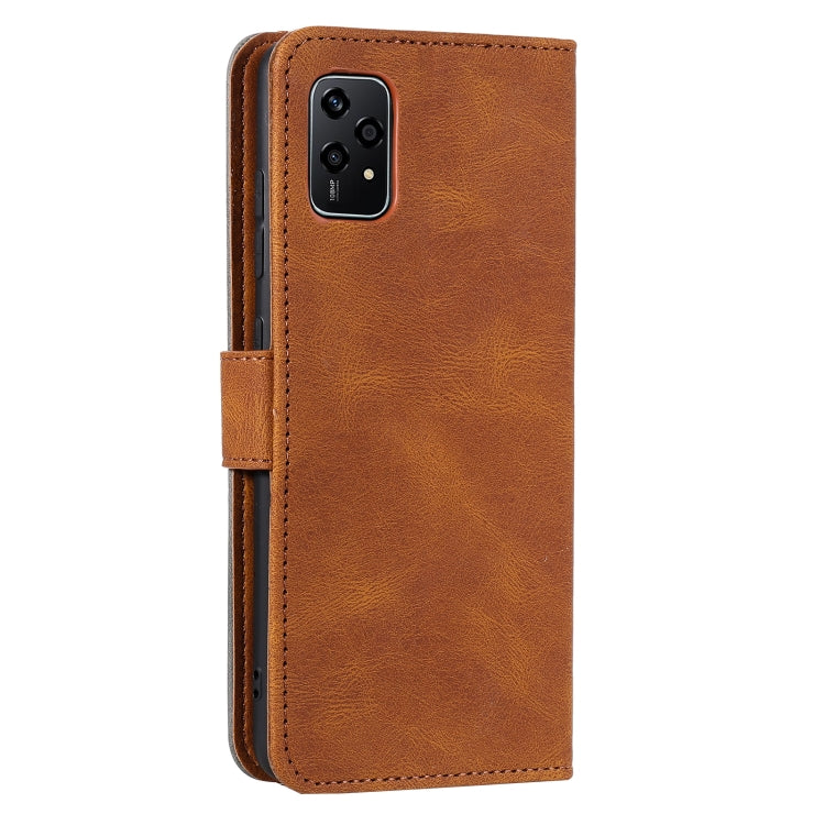 For Honor 200 Lite Global Nail Skin Feel Stitching Calf Texture Leather Phone Case