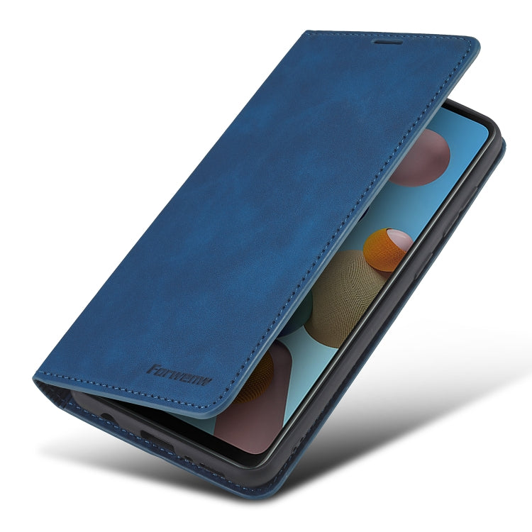 For Samsung Galaxy A21s Forwenw Dream Series Oil Edge Strong Magnetism Horizontal Flip Leather Case with Holder & Card Slots & Wallet & Photo Frame