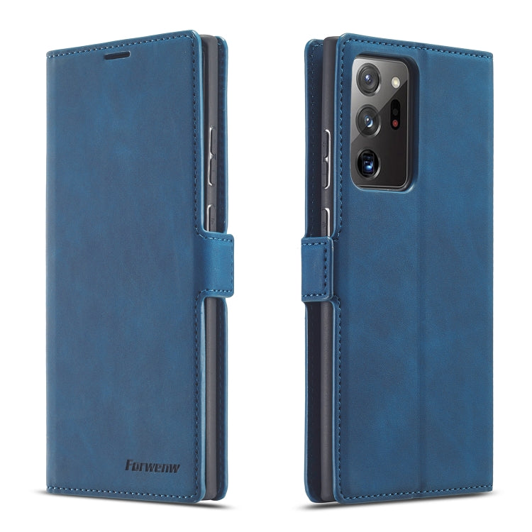 For Samsung Galaxy Note20 Forwenw Dream Series Oil Edge Strong Magnetism Horizontal Flip Leather Case with Holder & Card Slots & Wallet & Photo Frame