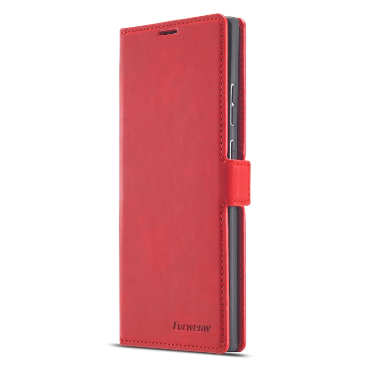 For Samsung Galaxy Note20 Ultra Forwenw Dream Series Oil Edge Strong Magnetism Horizontal Flip Leather Case with Holder & Card Slots & Wallet & Photo Frame
