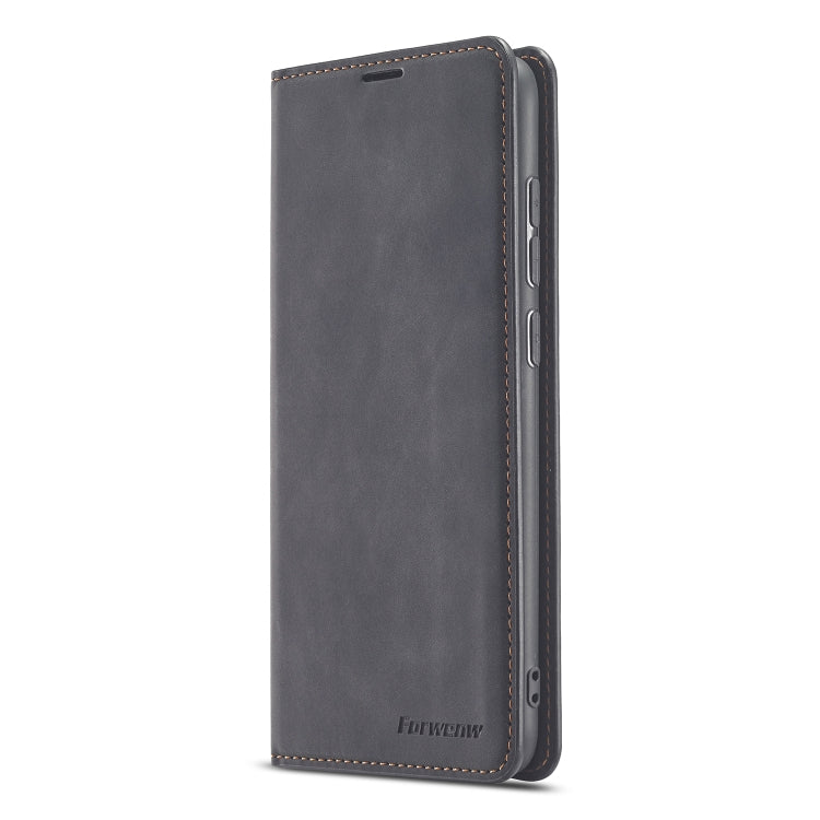 For Xiaomi Redmi Note 9 Forwenw Dream Series Oil Edge Strong Magnetism Horizontal Flip Leather Case with Holder & Card Slots & Wallet & Photo Frame
