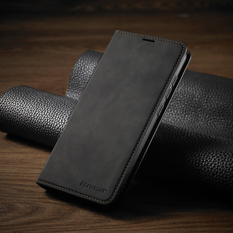 For Xiaomi Redmi Note 9 Forwenw Dream Series Oil Edge Strong Magnetism Horizontal Flip Leather Case with Holder & Card Slots & Wallet & Photo Frame
