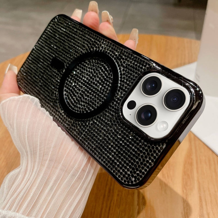 For iPhone 13 Pro Diamonds Plated Magsafe Phone Case