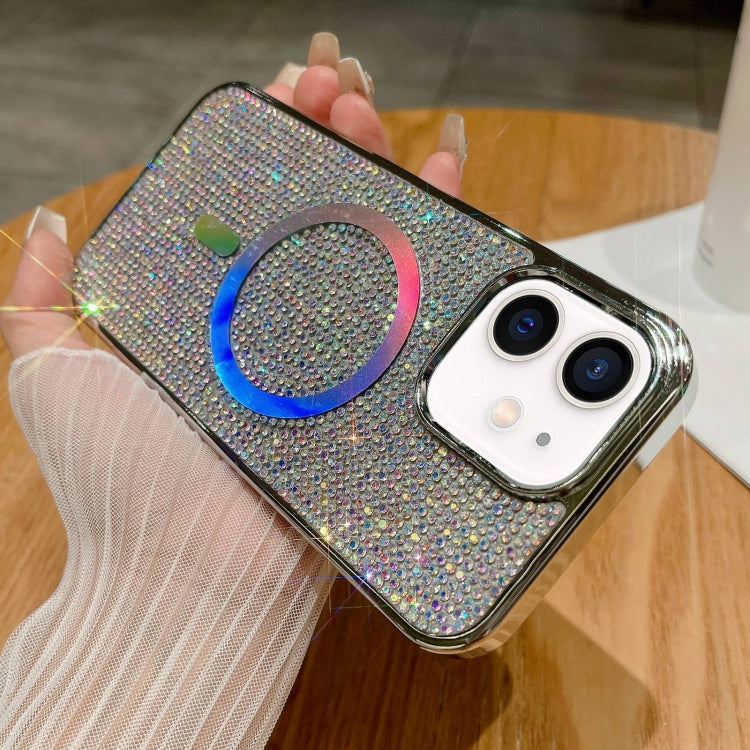 For iPhone 11 Diamonds Plated Magsafe Phone Case