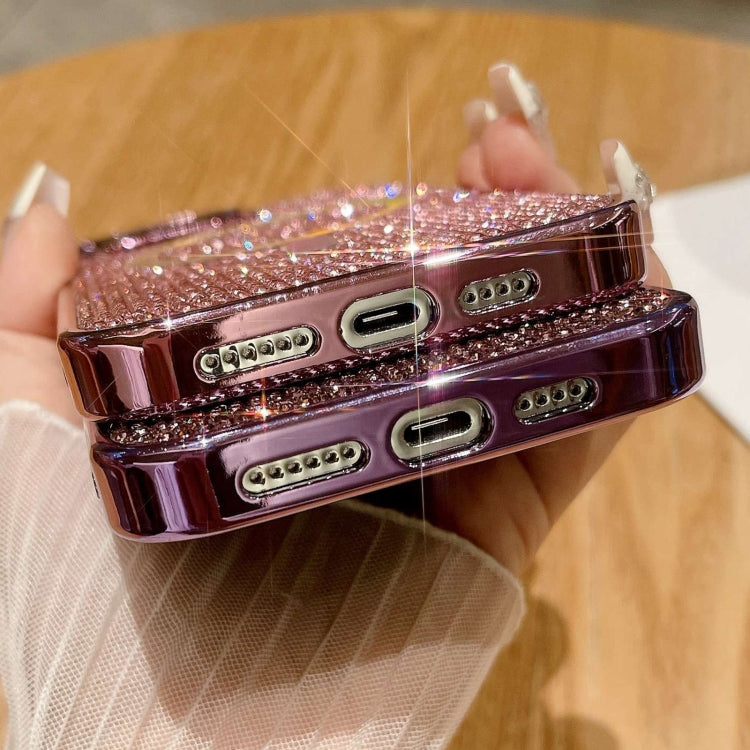 For iPhone 11 Diamonds Plated Magsafe Phone Case