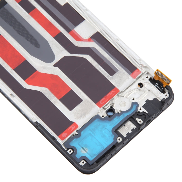 For OPPO Reno8 Lite 5G OLED LCD Screen Digitizer Full Assembly with Frame