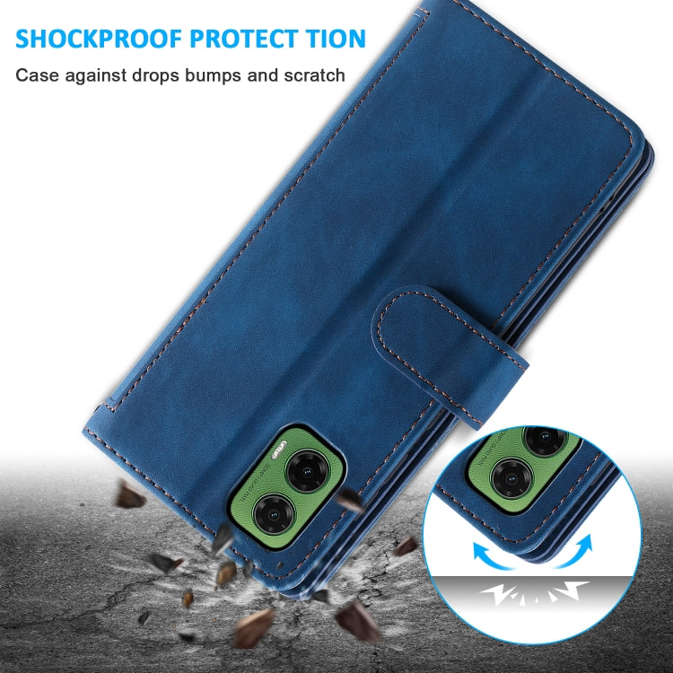 For Motorola Moto G35 Nine Card Zipper Bag Leather Phone Case with Lanyard