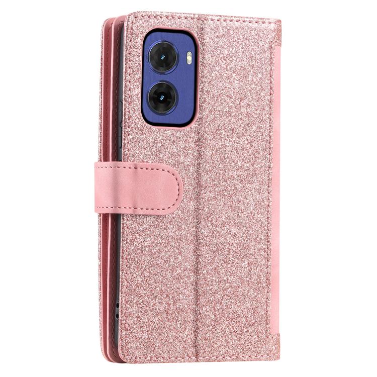 For Motorola Moto G05 Nine Card Zipper Bag Leather Phone Case with Lanyard