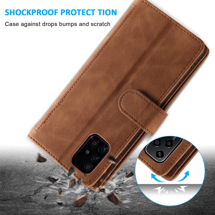 For Honor 200 Lite Global Nine Card Zipper Bag Leather Phone Case with Lanyard