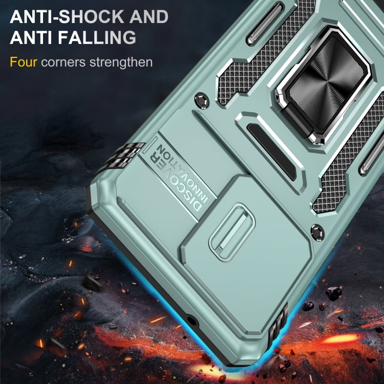 For Motorola Edge 40 Neo Armor PC + TPU Camera Shield Phone Case