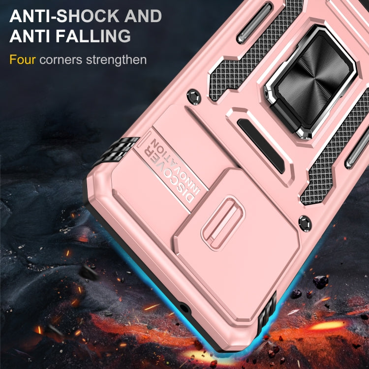 For Motorola Edge 40 Neo Armor PC + TPU Camera Shield Phone Case