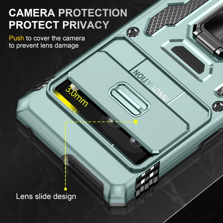 For Google Pixel 9/9 Pro Armor PC + TPU Camera Shield Phone Case