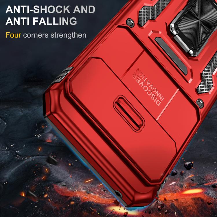 For Google Pixel 11 Pro XL / 10 Pro XL Armor PC + TPU Camera Shield Phone Case