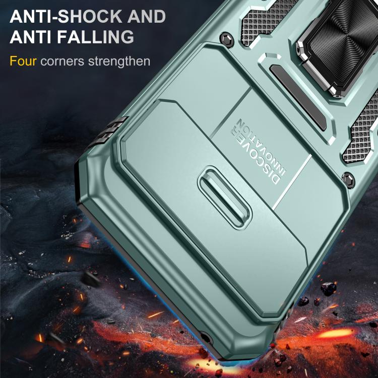 For Google Pixel 11 Pro / 10 / 10 Pro Armor PC + TPU Camera Shield Phone Case