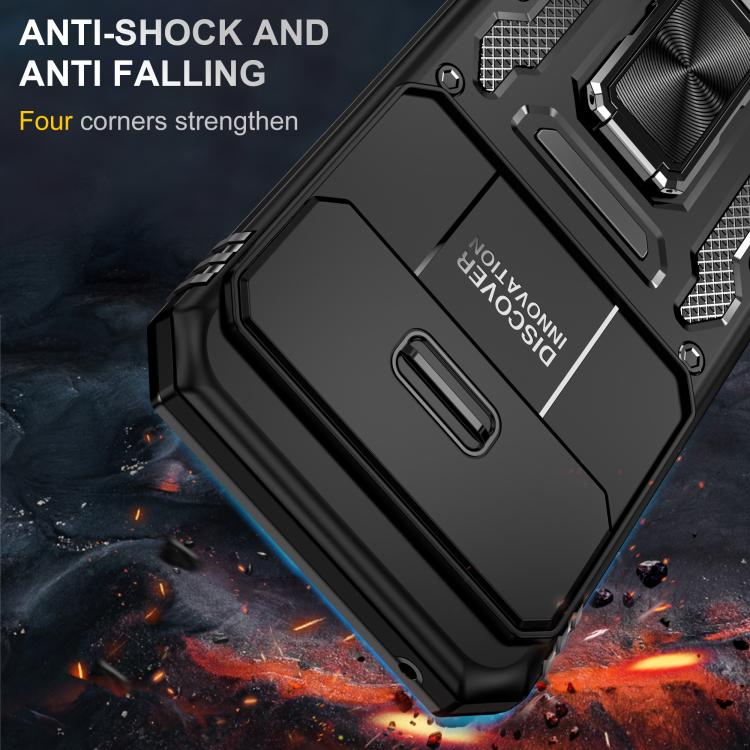 For Google Pixel 11 Pro / 10 / 10 Pro Armor PC + TPU Camera Shield Phone Case