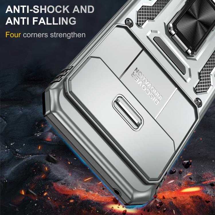 For Google Pixel 11 Pro / 10 / 10 Pro Armor PC + TPU Camera Shield Phone Case