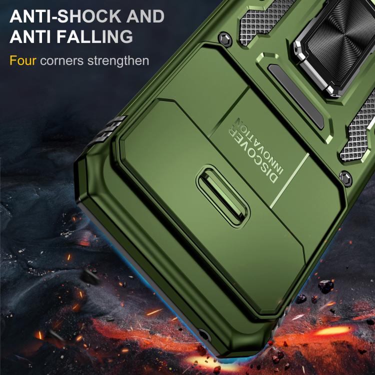 For Google Pixel 11 Pro / 10 / 10 Pro Armor PC + TPU Camera Shield Phone Case