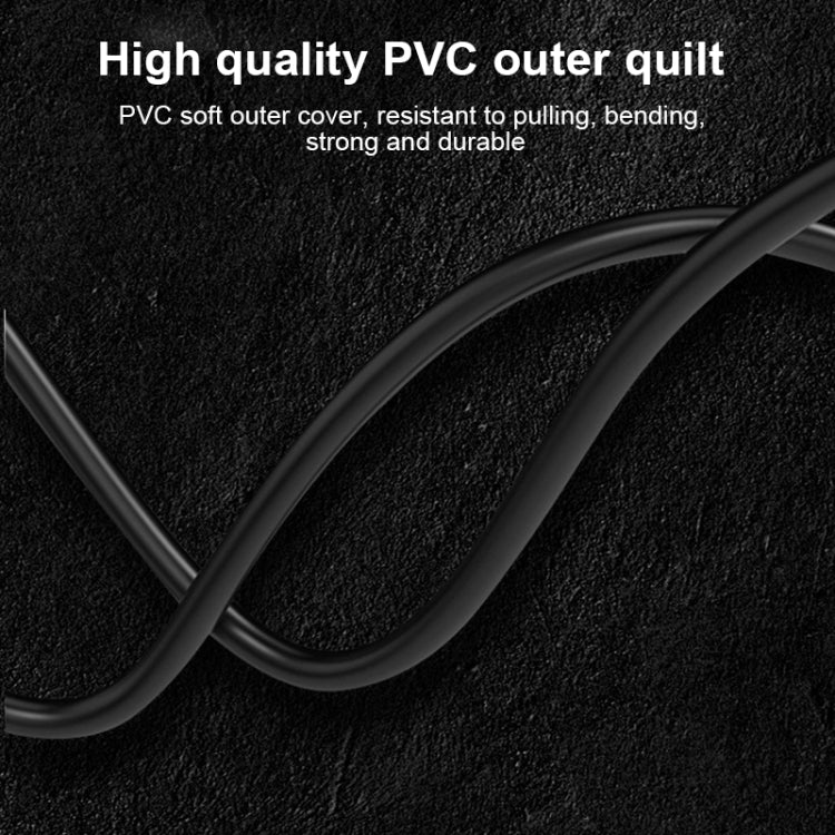 USB 3.0 Female To USB 3.0 Male PVC Cable, Length:0.3m - Black