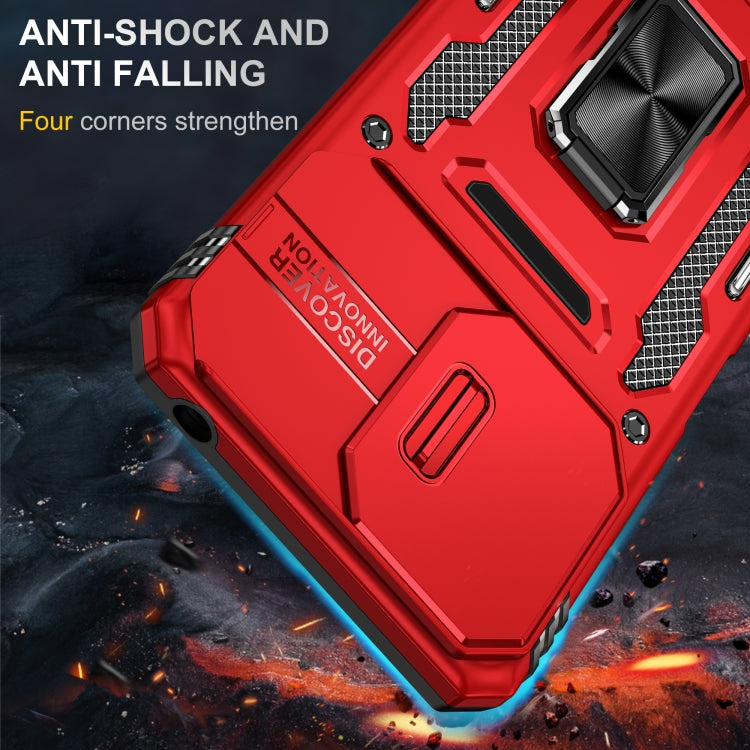 For Xiaomi Redmi 12 Armor PC + TPU Camera Shield Phone Case